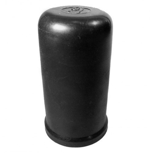 Cache écrou M 39 Clé 60 mm Ht. 63 mm Col 72 mm - PE Noir