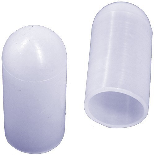 Embouts Diam int. 5,7 Ht. 12,7 mm - Silicone naturel